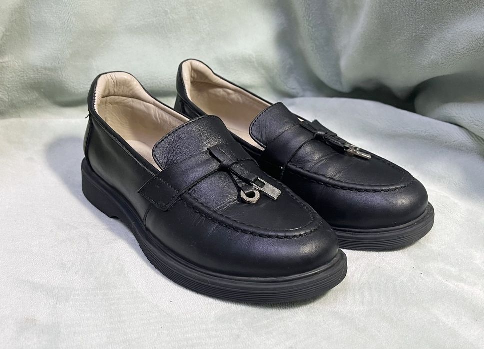 Школьные туфли 32р. из натуральной кожи на девочку