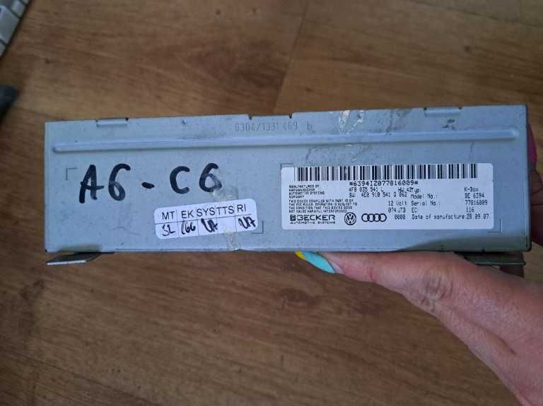 Modul Tuner Radio /Unitate Recepție Radio K-Box MMI 2G Audi A6 C6 /A8 4E /Q7 4L - Becker BE 6394 /4F0035541L
