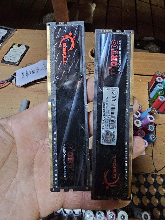 Kit ddr4 gskill 16gb cl15 2133mhz