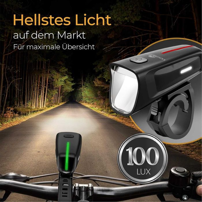 Комплект велосипедни светлини