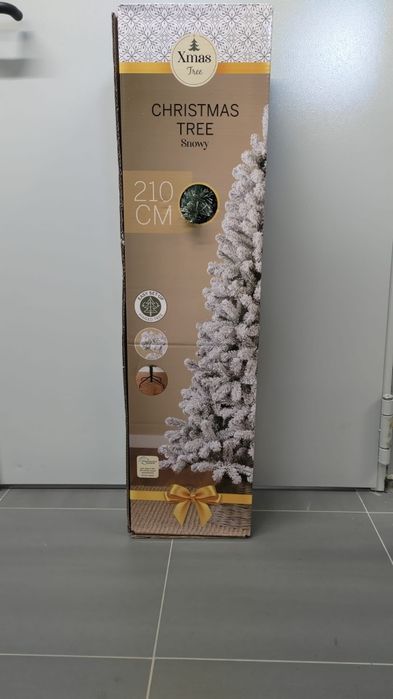Brad de Crăciun - 210 cm - snowy