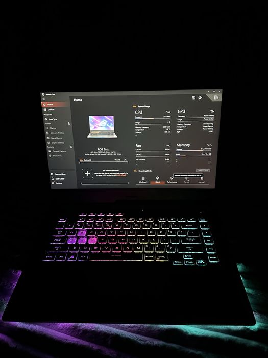 Asus rog strix g15 - Ryzen 7, rtx 3060, 16gb ram