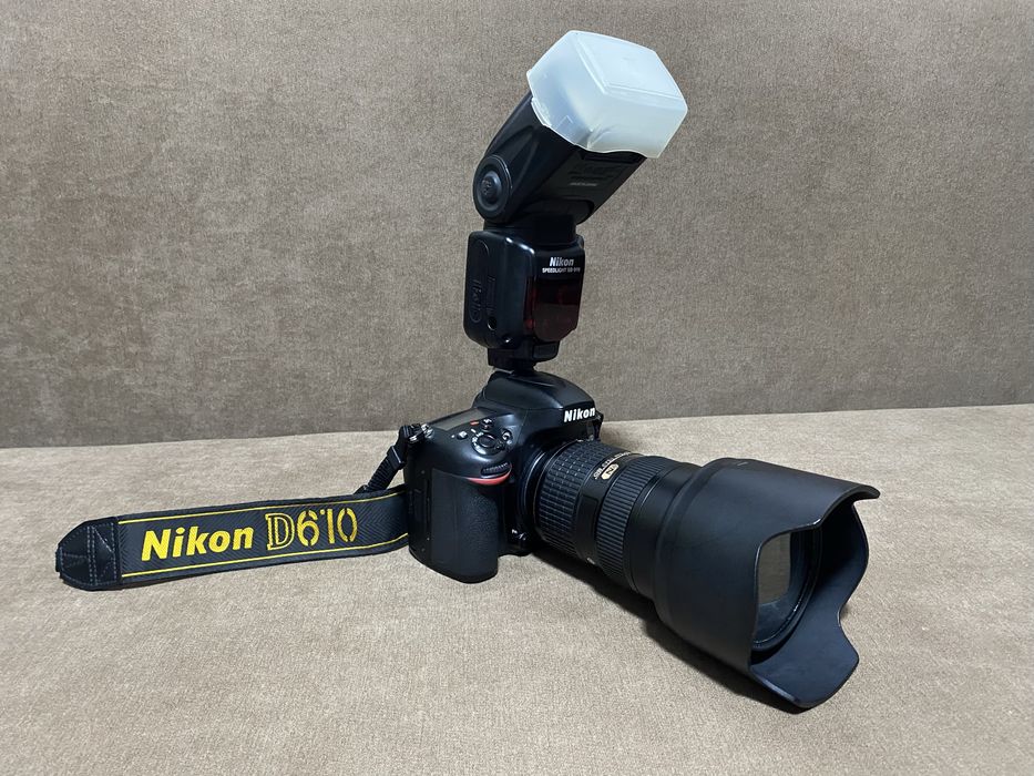 Nikon D610 (Full-Frame DSLR)