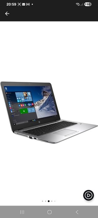Laptop hp elitebook 850 G3 cu  touchscreen fara baterie ssd memory ram  ddr4