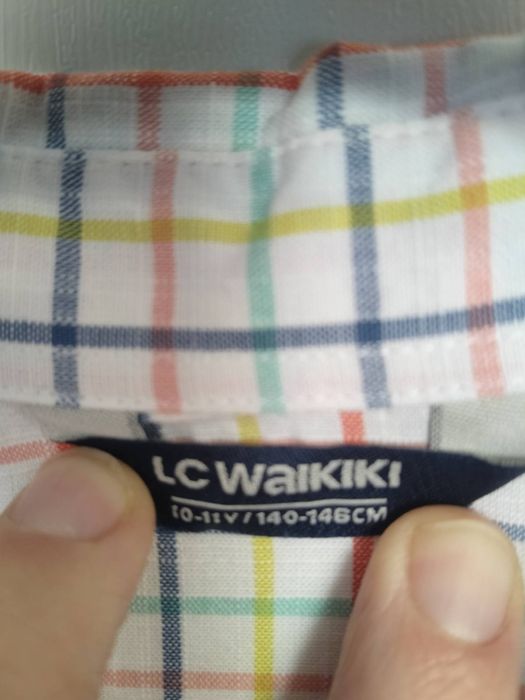 Ризи рипс, дънкова, с къс ръкав 10-11 години