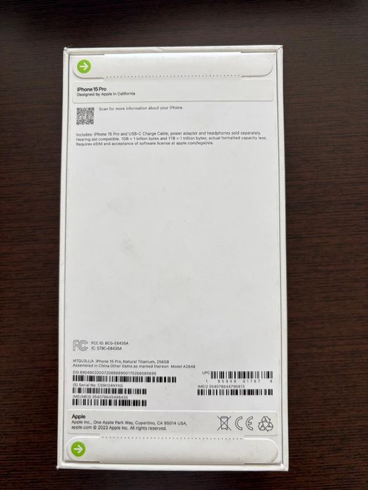 IPhone 15 pro новый не вскрытый в упаковке.