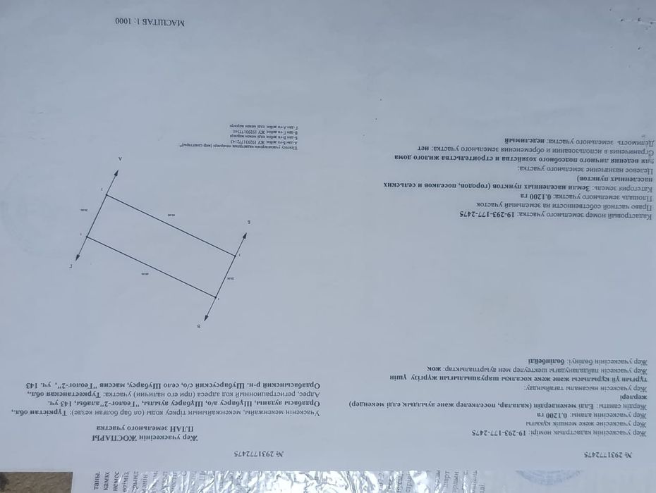 Шубарсу 12 соттық жер