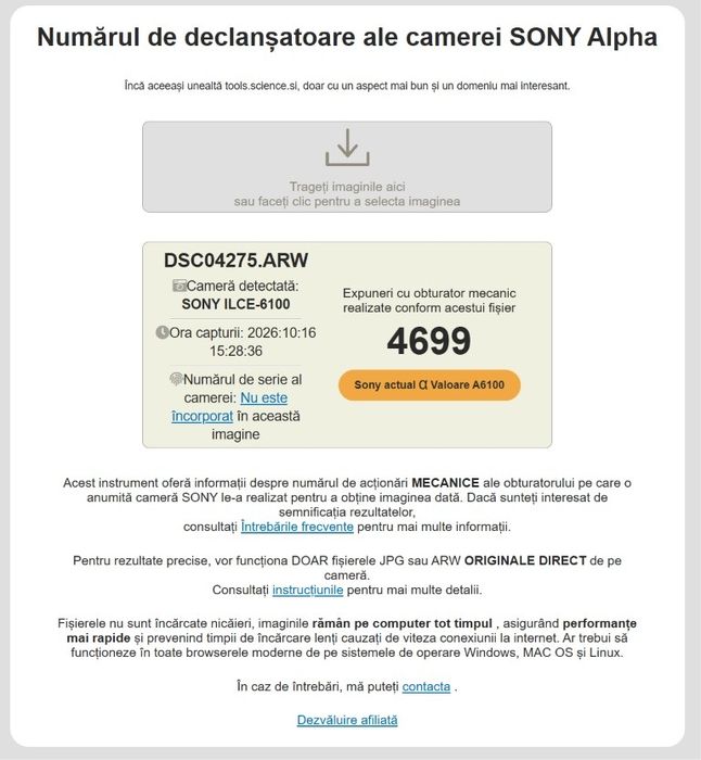 Vând Sony Alpha 6100 + 2 obiective Sony – 24,2 MP, 4K