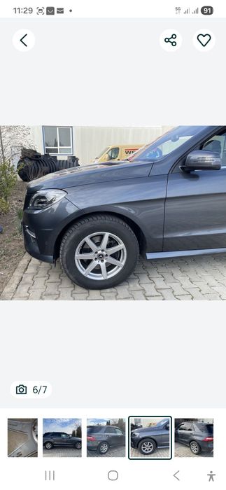 Roți iarnă AMG MERCEDES ML R18.