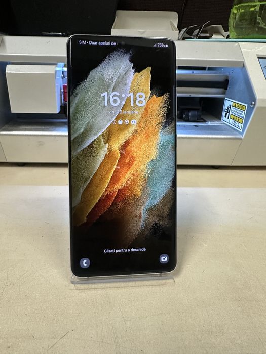 Samsung s21 ultra / 256 gb / impecabil / folie sticla cadou