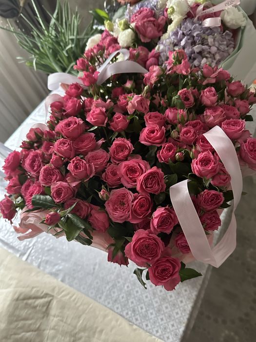 Букет цветы гүл свежие