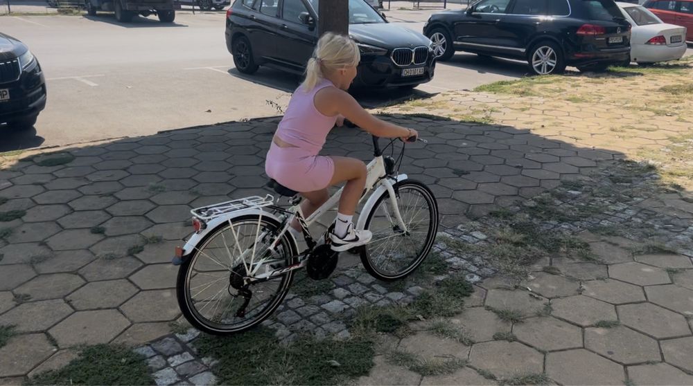 Детски велосипед KCP Wild Cat 24", бял