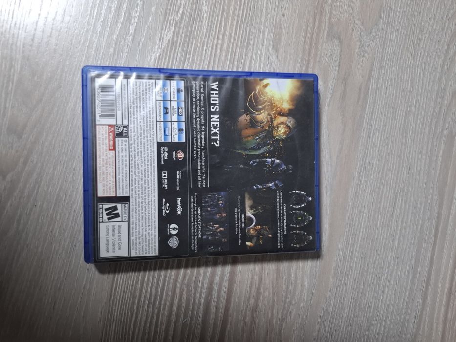 Диск для ps4 mortal kombat x