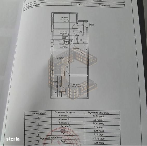 Apartament 3 camere de vânzare, renovat, zona Șagului, Timișoara