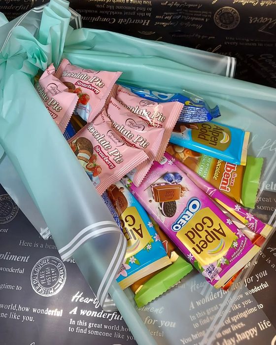 Сладкие, шоколадные  букеты