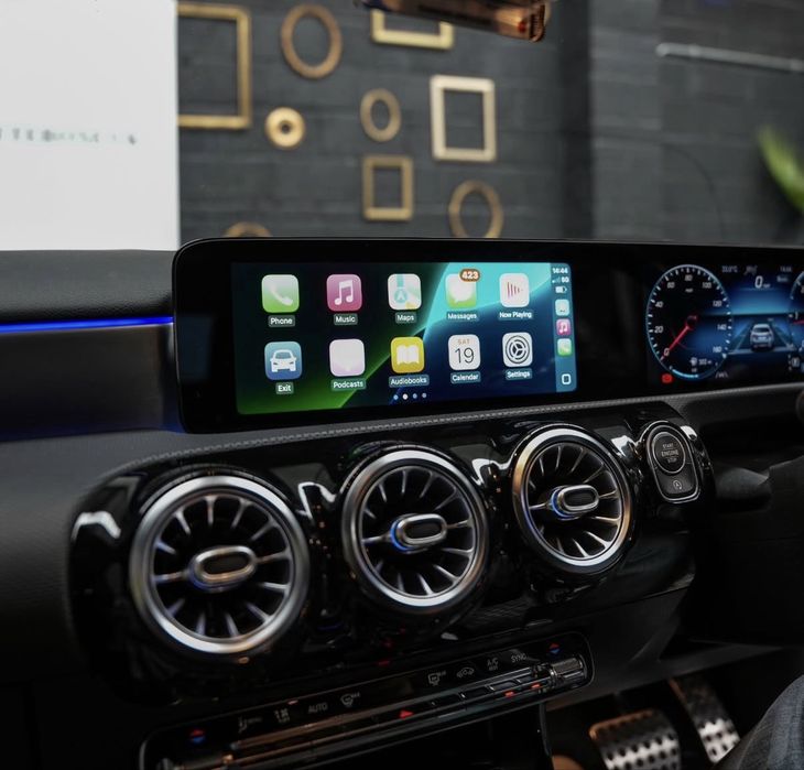 Modul carplay full screen wireless Mercedes Benz