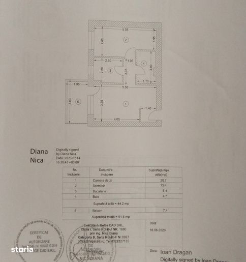 Apartament 2 Camere / Hils Brauner / Parcare / Comision 0%