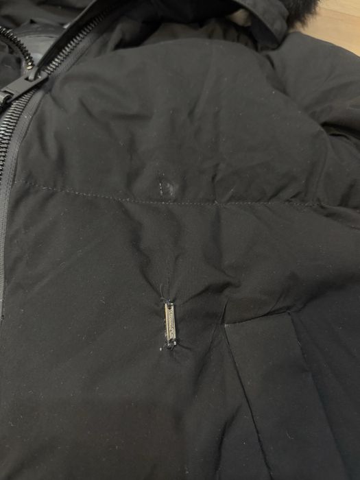 Дамско яке парка с пух Massimo Dutti XS-S със забележка