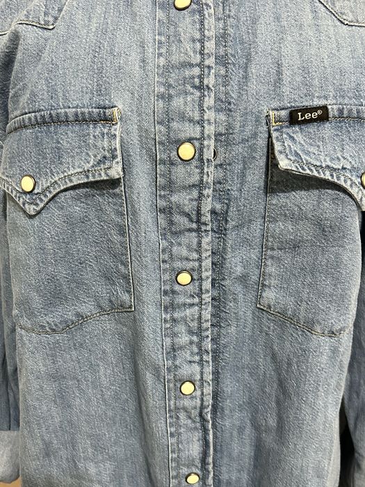 LEE! Классическая джинсовая рубашка