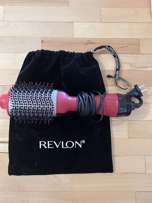 Revlon One-Step Volumizer Limited Edition | Perie rotativă cu aer cald | Husă originală