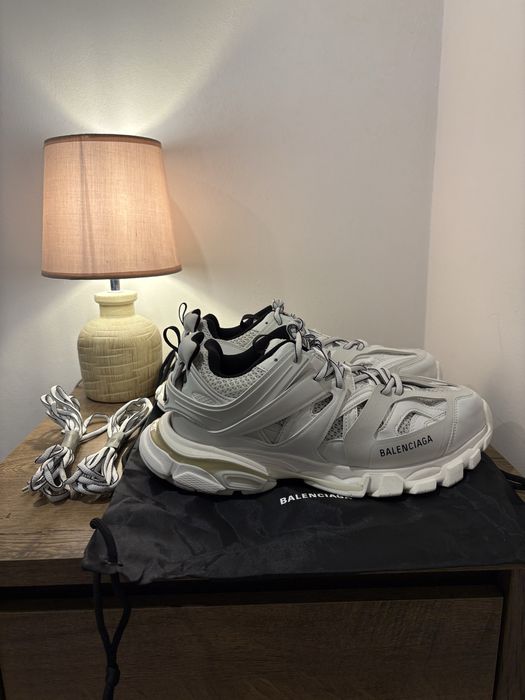Balenciaga Track White and Black 43