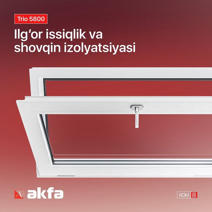 Akfa ekopen engelberg rom va eshiklar o'rnatish xizmati