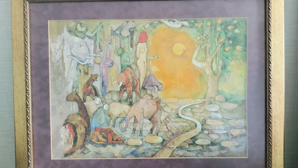 Картина "Ева", оригинал