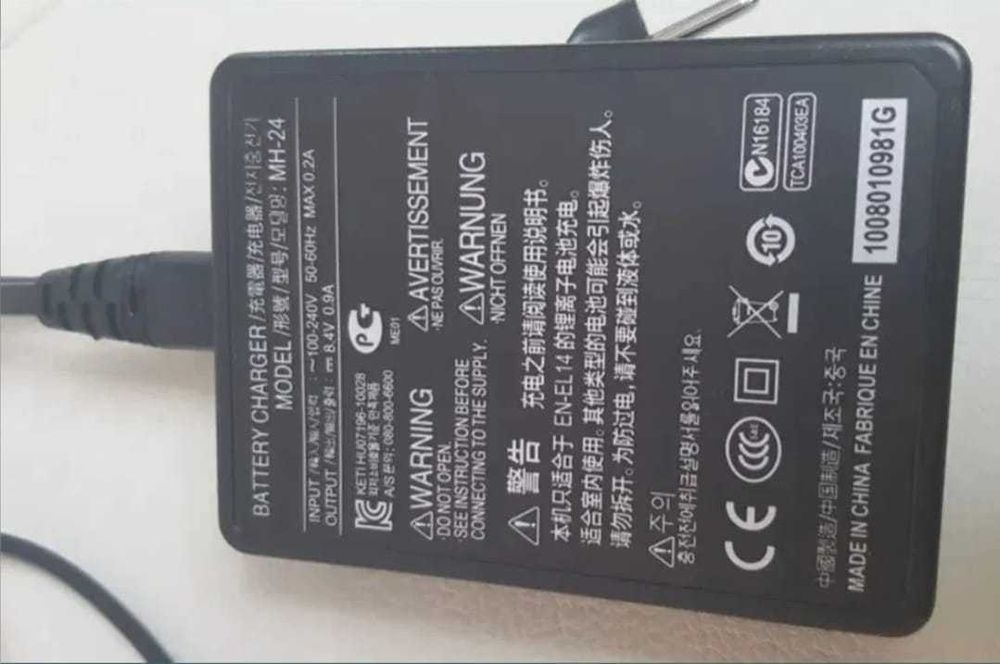 Incarcator MH-24 charger pt Nikon EN-EL14 D3100 D5300 D5100 5200 mh24