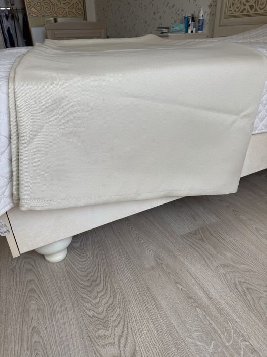 Шторы блэкаут бежевые