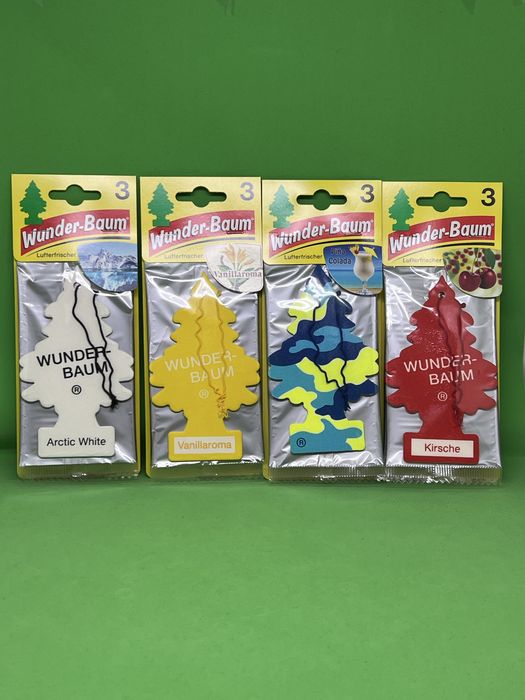 Set 10 x 3 Odorizante Auto Wunder-Baum, diverse arome