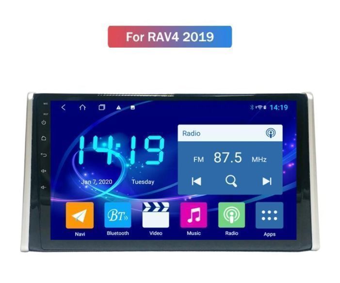 TOYOTA RAV4 2019- 10.2'' Андроид  Навигация Мултимедия 9114