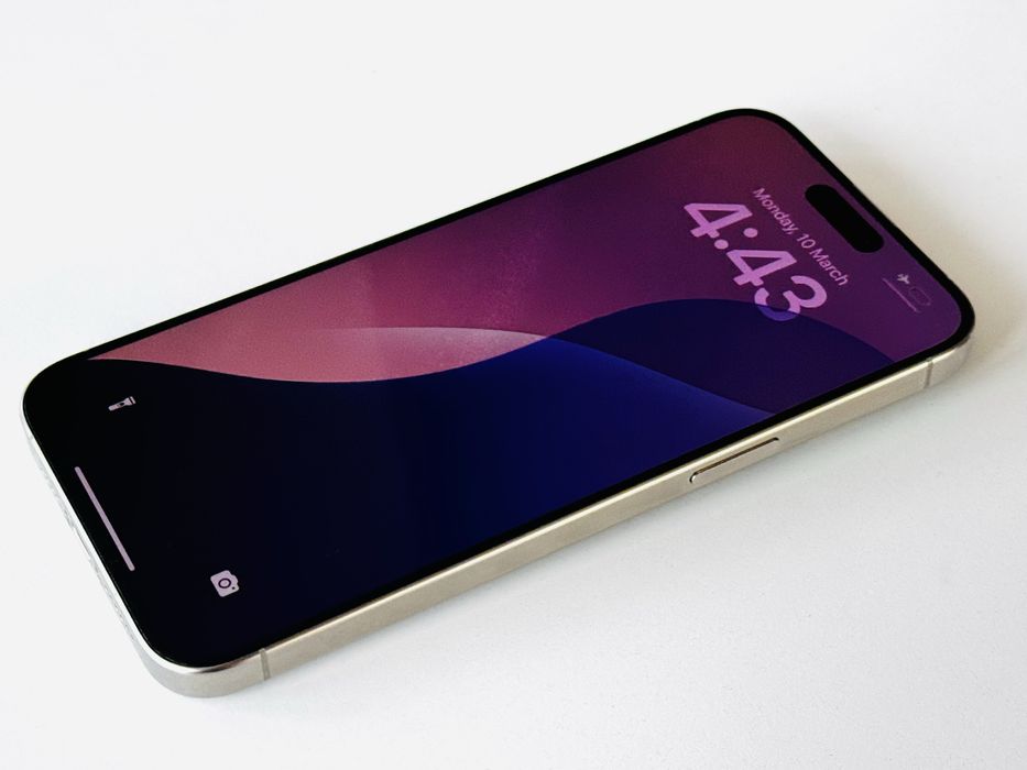 Iphone 15 Pro Max 256GB Natural Titanium 100% Батерия Гаранция