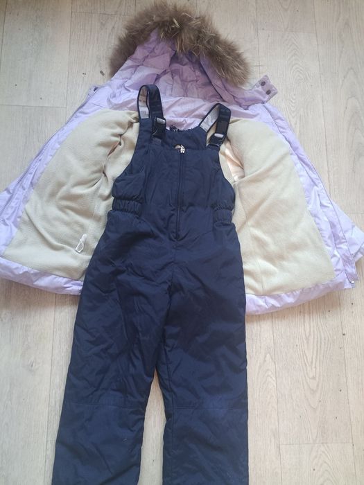 Комбинезон на девочку зимний