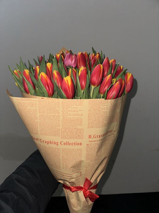 Корпоратив тюльпаны в Алматы — 600 тг