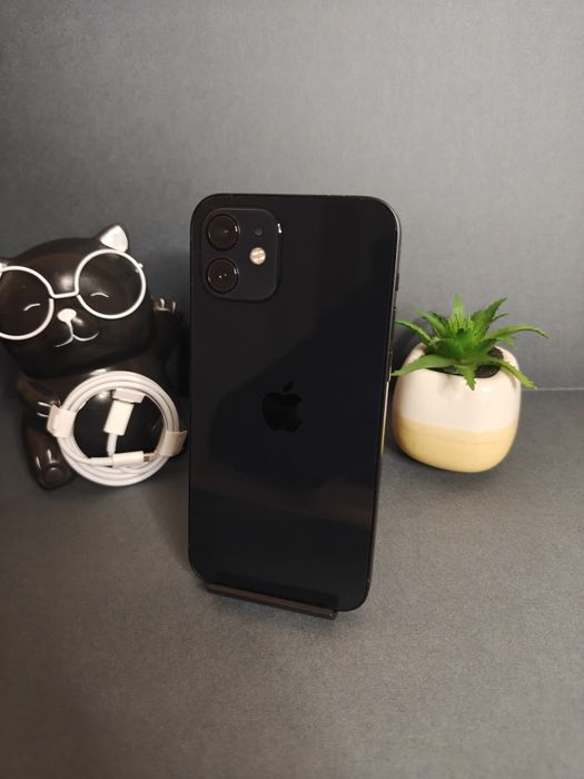iPhone 12, 128GB Black • Perfect Funcțional! • Condiție Foarte Bună!
