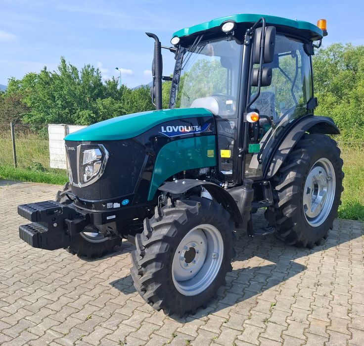 Tractor agricol nou Lovol 754 cu cabină – 75 CP, 4x4