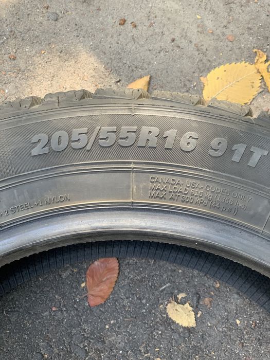 Зимние шины 205/55/R16