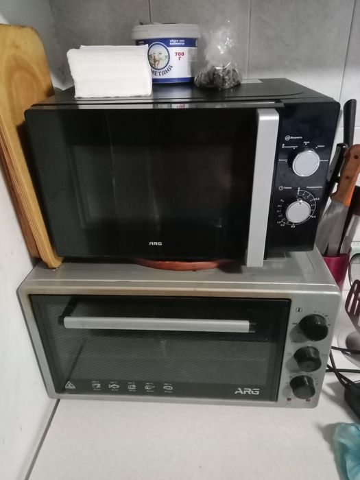 Микроволновка + печь
