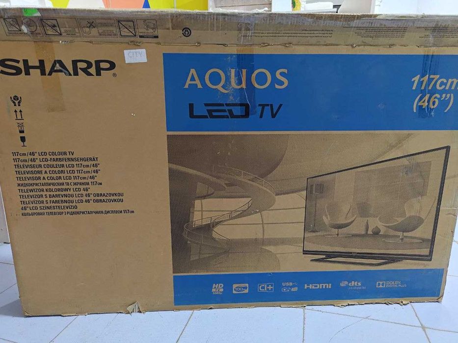 Sharp Aquos LED TV 46" (117 см)