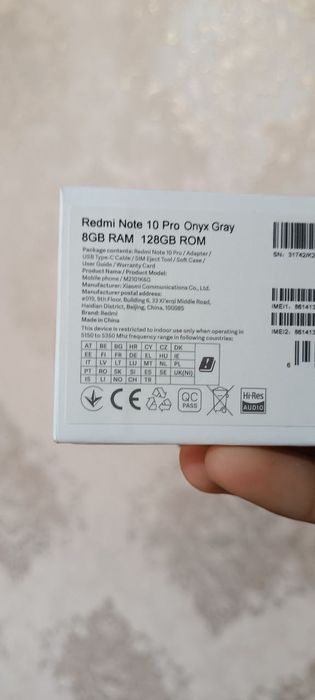 Redmi note 10 pro ideal yangidek