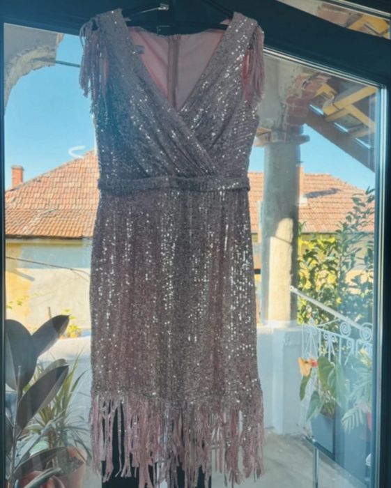 Rochie eleganta cu paiete L