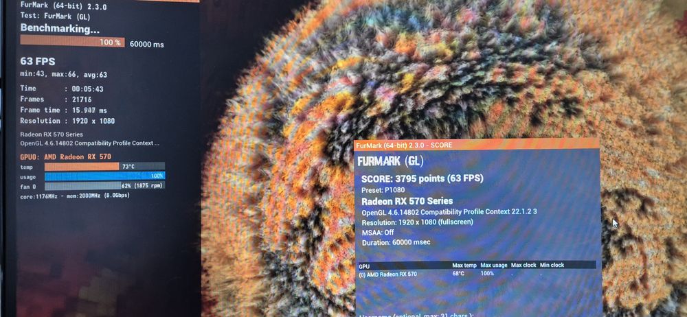 Видеокарта Gigabyte RX580 8Gb OC