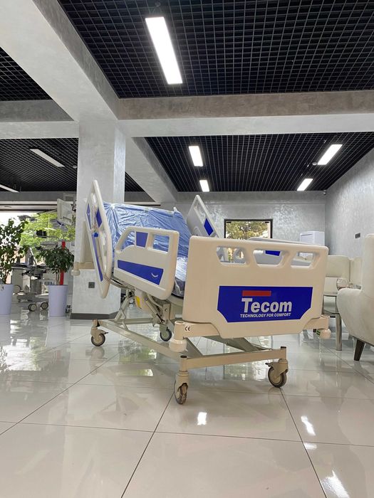 медицинские кроватиlЭлектрическая моного функциональная кровать,tibbiy