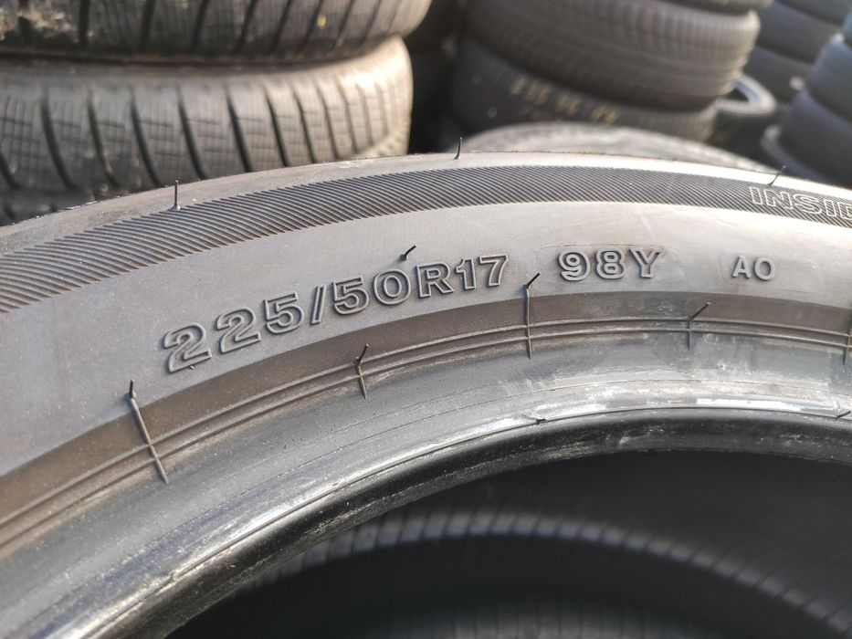 2бр Летни гуми 225 50 17 - Bridgestone - DOT 2024