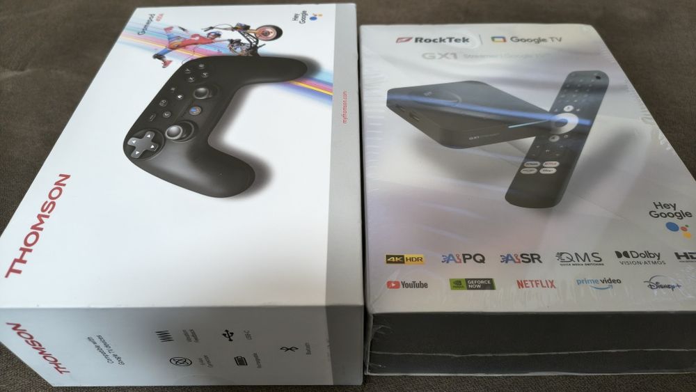 RockTek GX1 Streamer 4K + Gamepad Thomson 400A