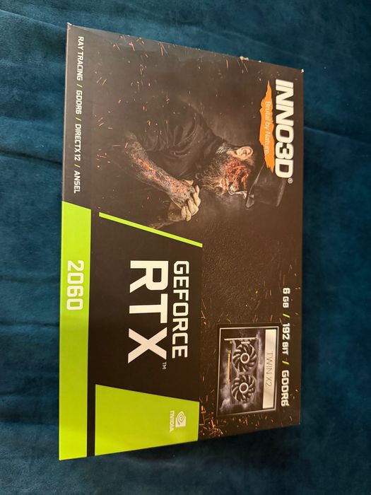 Видеокарта Inno3D GeForce RTX 2060 6GB GDDR6 - запазена