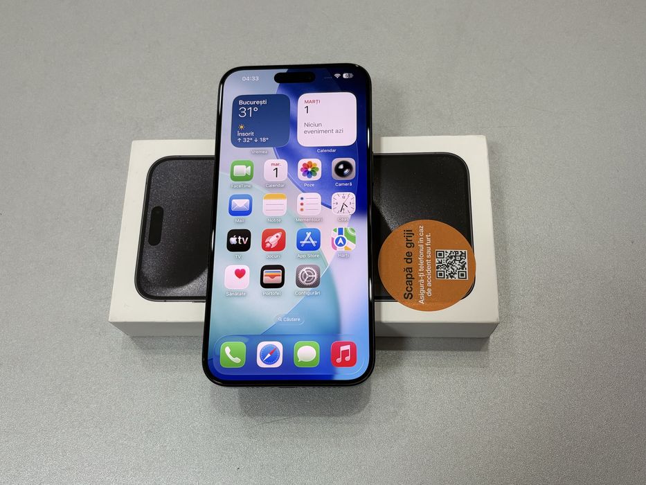 Iphone 15 Pro Max, 256 gb, Black Titanium