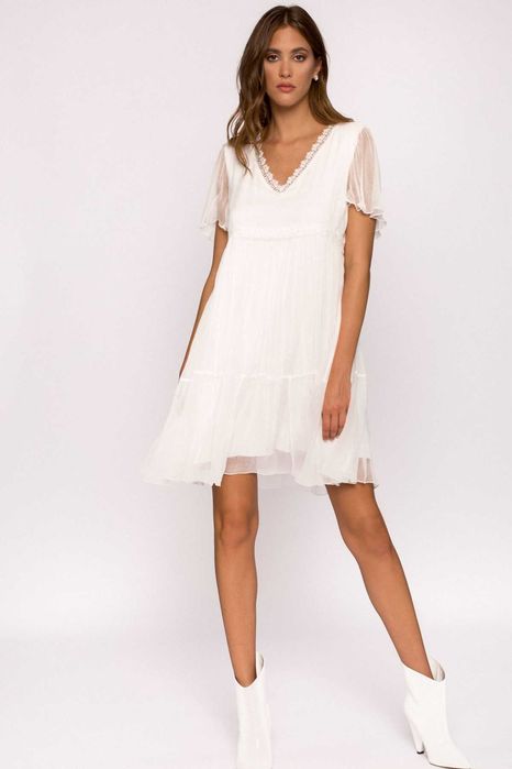 rochie noua NISSA din matase naturala, RO40 (E38)