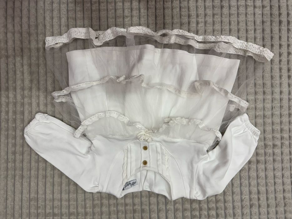 5 бр. Роклички за бебе, 3-6 и 6-9 месеца