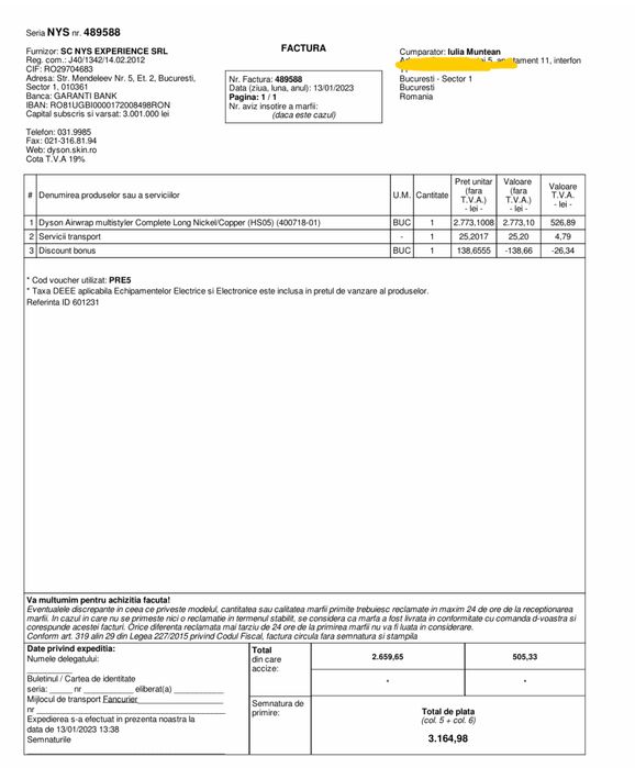 Ondulator Dyson Airwrap